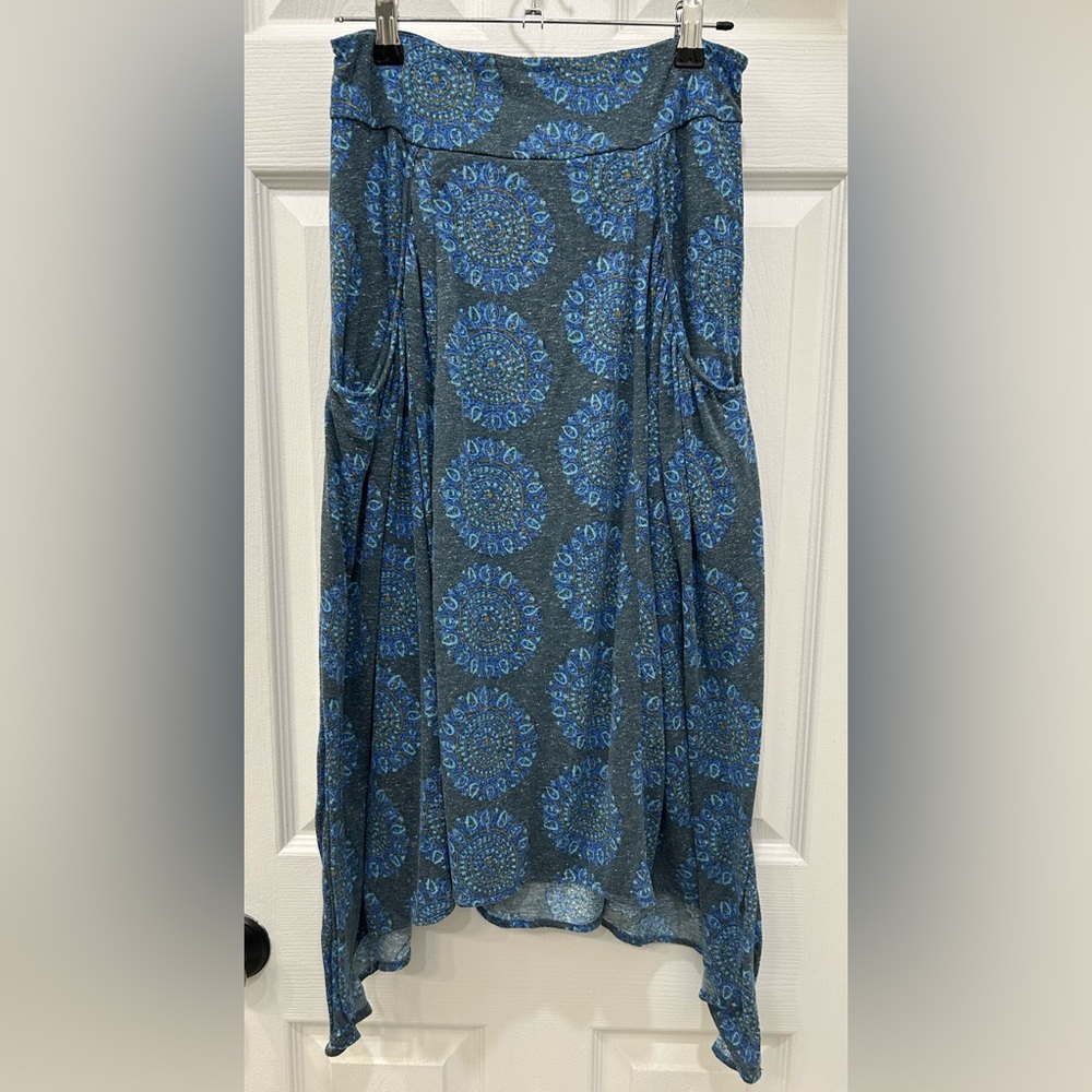 Free People Hi Low Hemline Boho Skirt Size S
